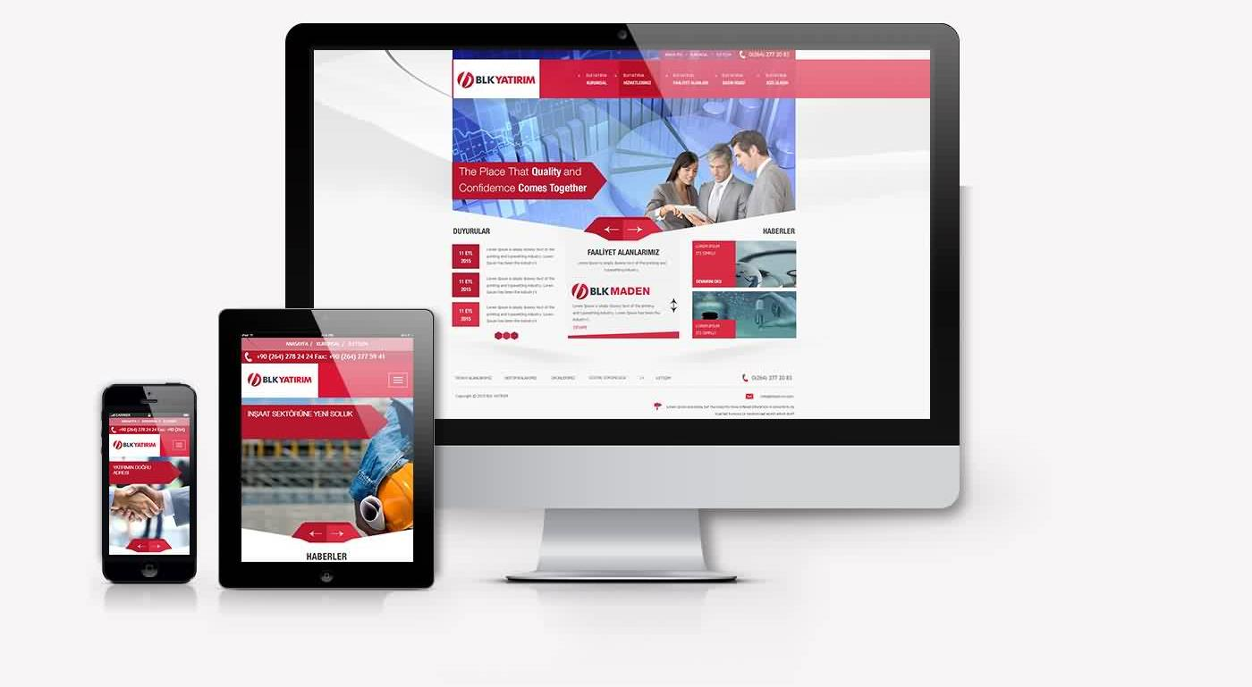 BLK Yatırım web sitesi