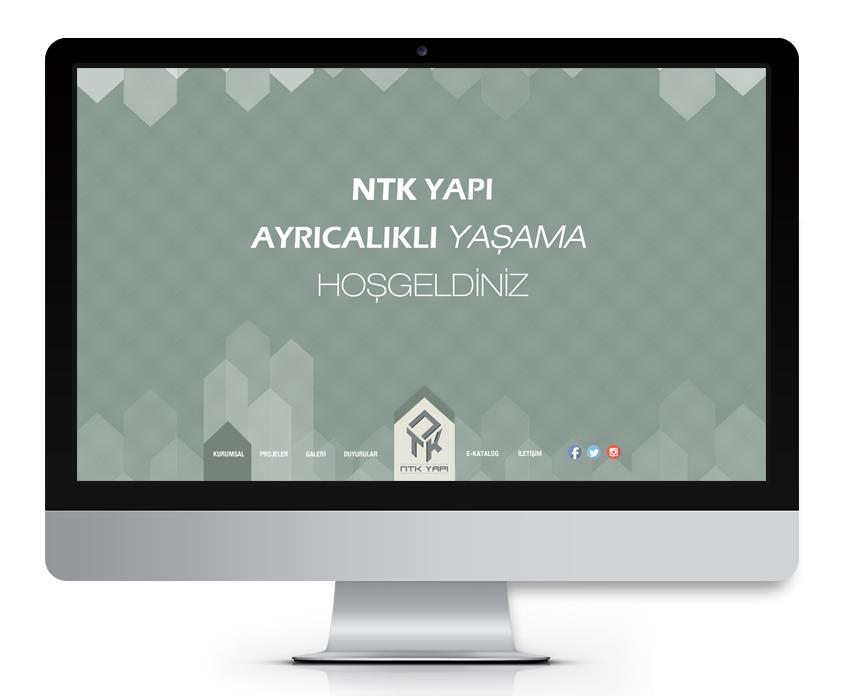 NTK Yapı web sitesi